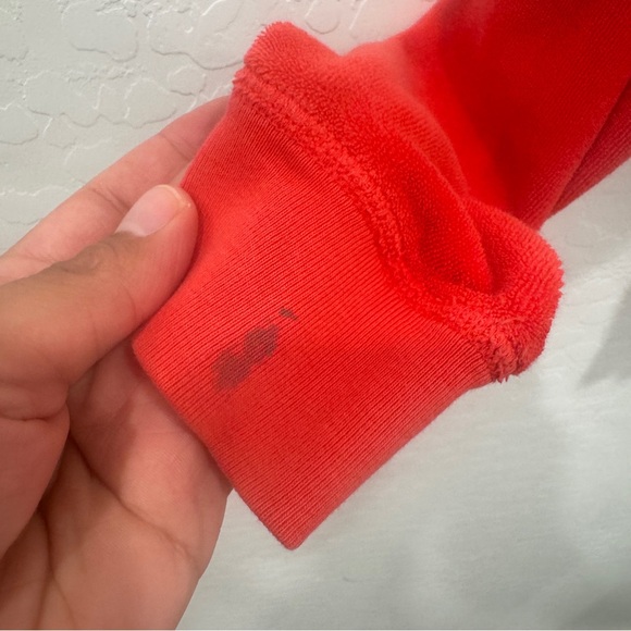 Vintage Juicy Couture Terry Cloth Jacket Womens Medium Pink-Red Y2K Tracksuit - Picture 9 of 11